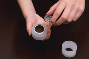 reusable coffee pod refillable coffee pod  loaded