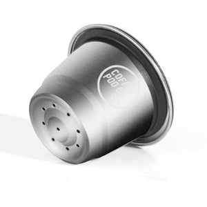 stainless steel reusable coffee pod refillable coffee pod  side view